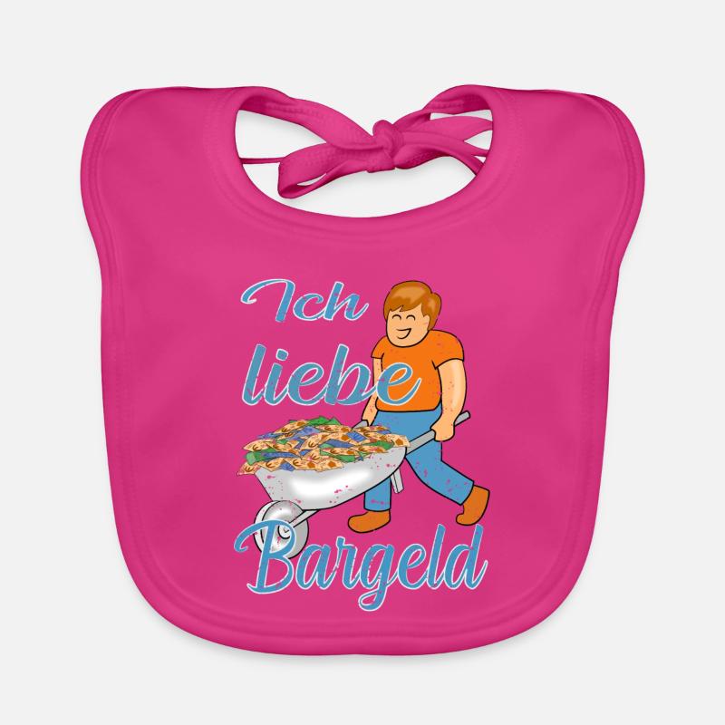 Bargeld Geld Baby Bio-Lätzchen