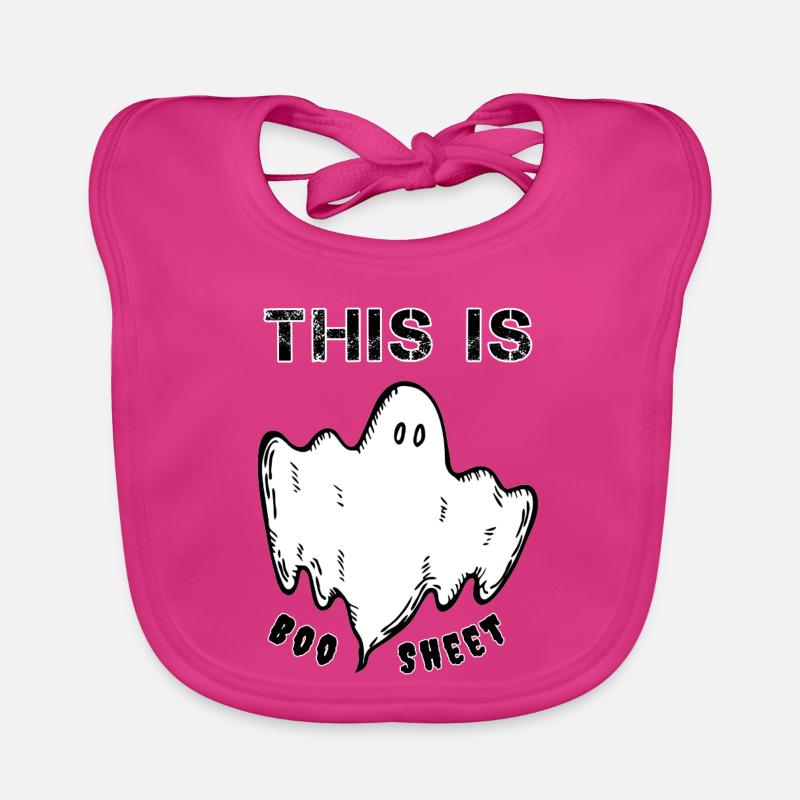 C’est un boosheet - Bavoir bio Bébé - fuchsia