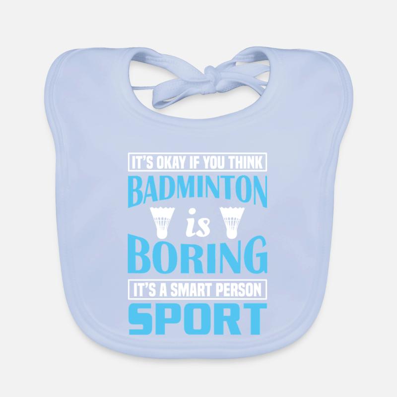 Badminton Bavoir bio Bébé