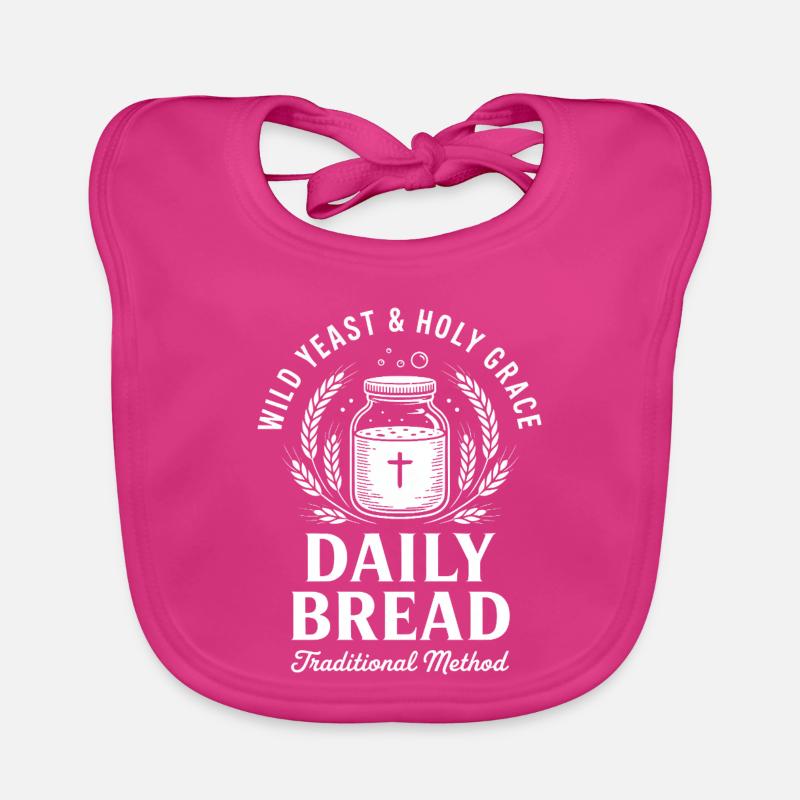 Logo du pot de la méthode traditionnelle Daily Bread Bavoir bio Bébé