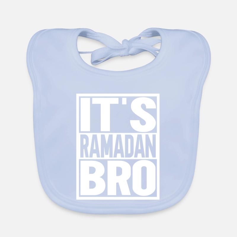 It's Ramadan, Bro Organic Baby Bibs