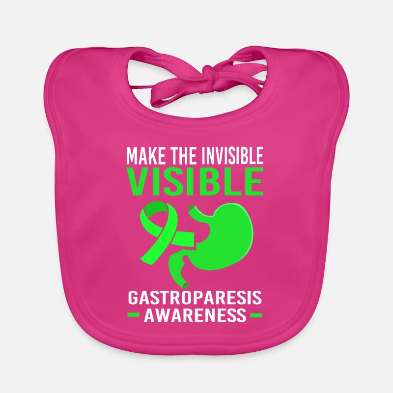 Intestinal disease Gastroparesis Organic Baby Bibs