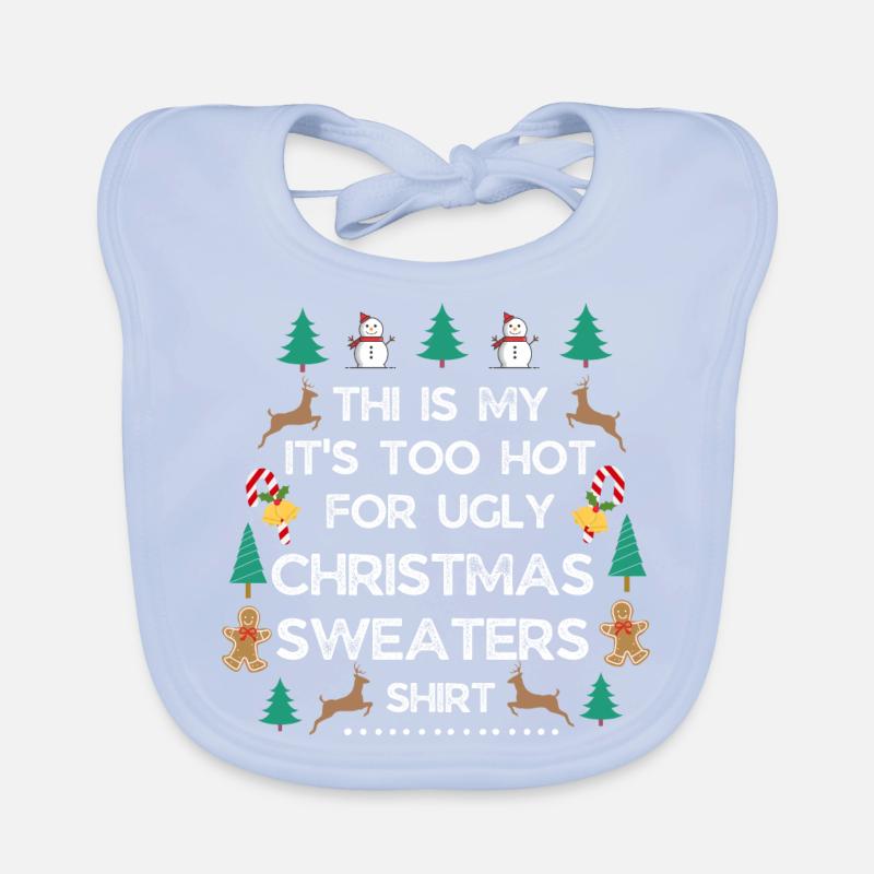 Pull de Noël Bavoir bio Bébé