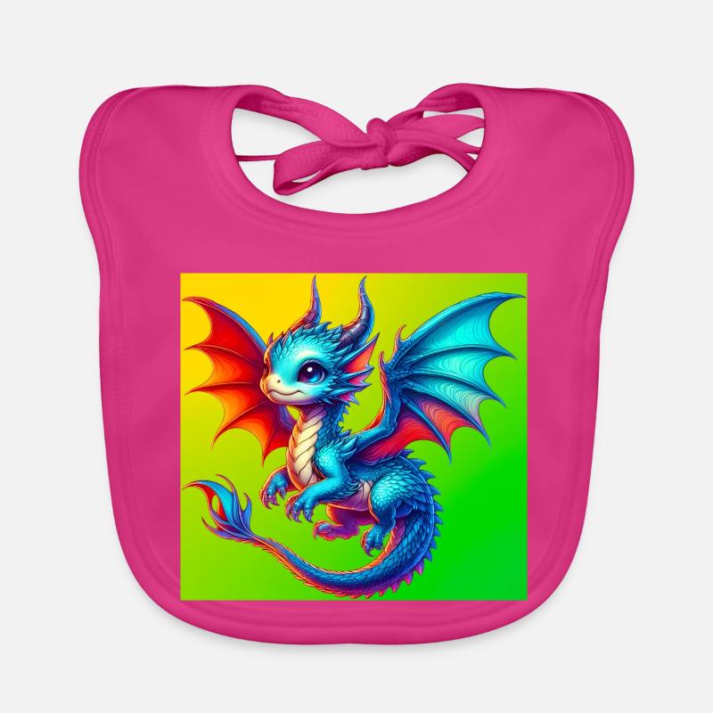 Drache Baby Bio-Lätzchen