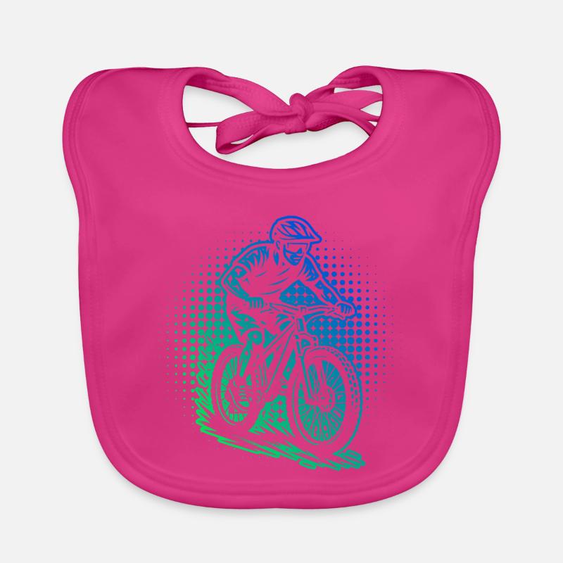 Le VTT adore porter Bavoir bio Bébé
