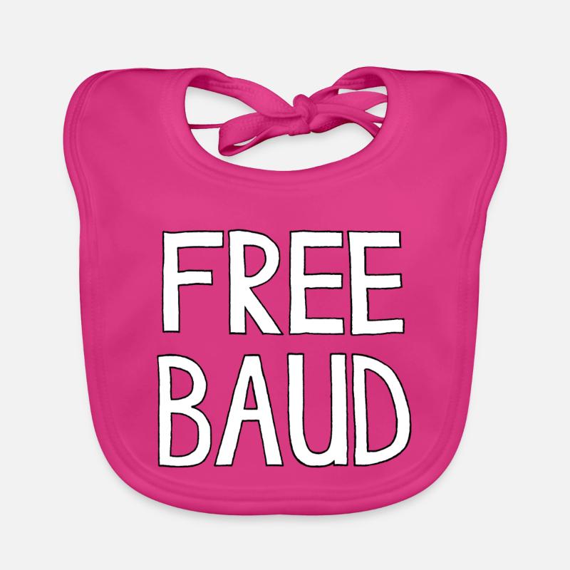 BAUD LIBRE Bavoir bio Bébé