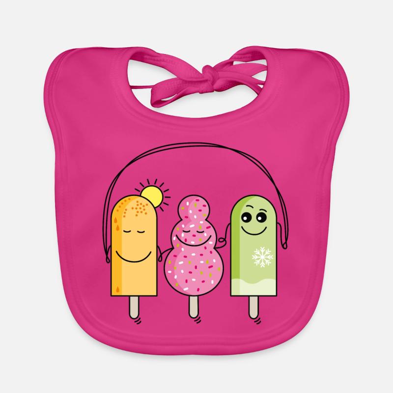 Eis Baby Bio-Lätzchen