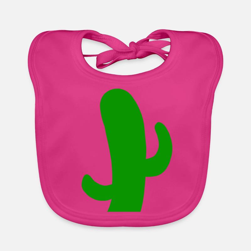 Desert thorny cactus cactus prickly cactus Organic Baby Bibs