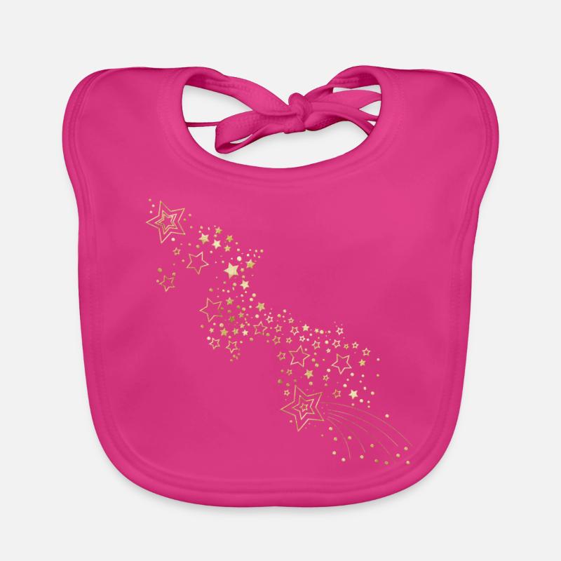 Sternenschauer Baby Bio-Lätzchen