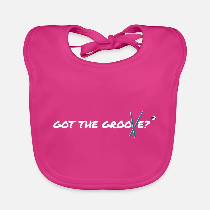 Got The Groove ? - Bavoir bio Bébé - fuchsia