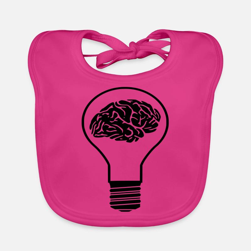 Glühbirne Baby Bio-Lätzchen