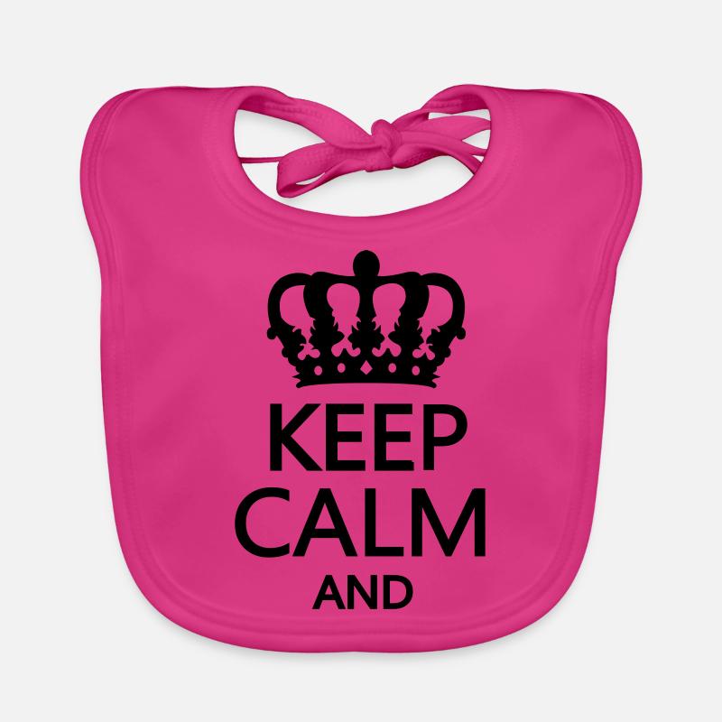 keep_calm_and Bavaglino ecologico per neonato