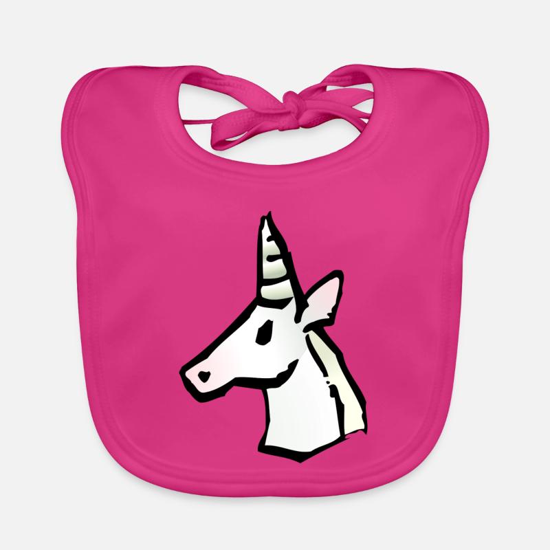 Einhorn Baby Bio-Lätzchen