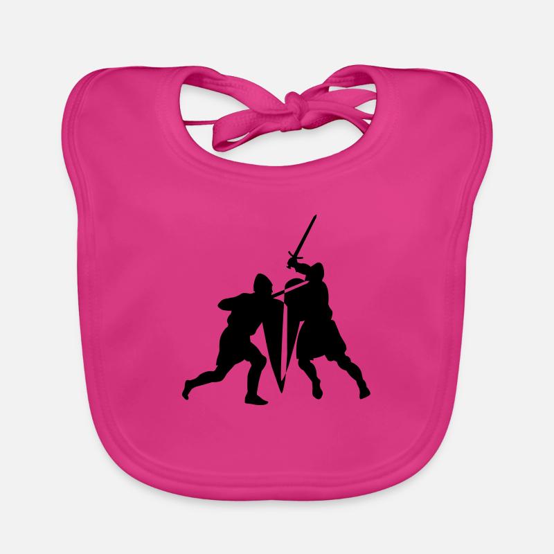 Sword fight eu Organic Baby Bibs