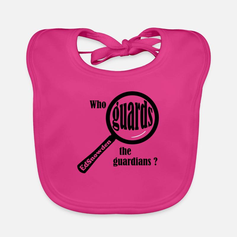 ed snowden Organic Baby Bibs