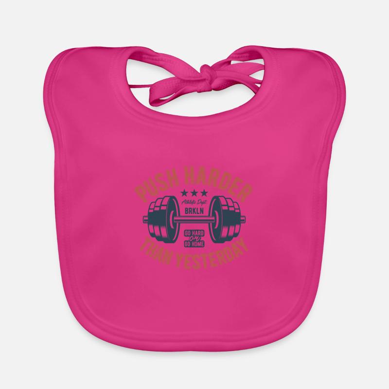 Idée de cadeau d'entraînement Bavoir bio Bébé