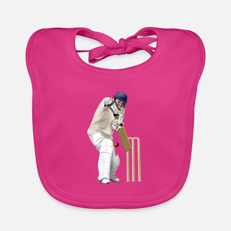Cricket - Baby Bio-Lätzchen - Fuchsia