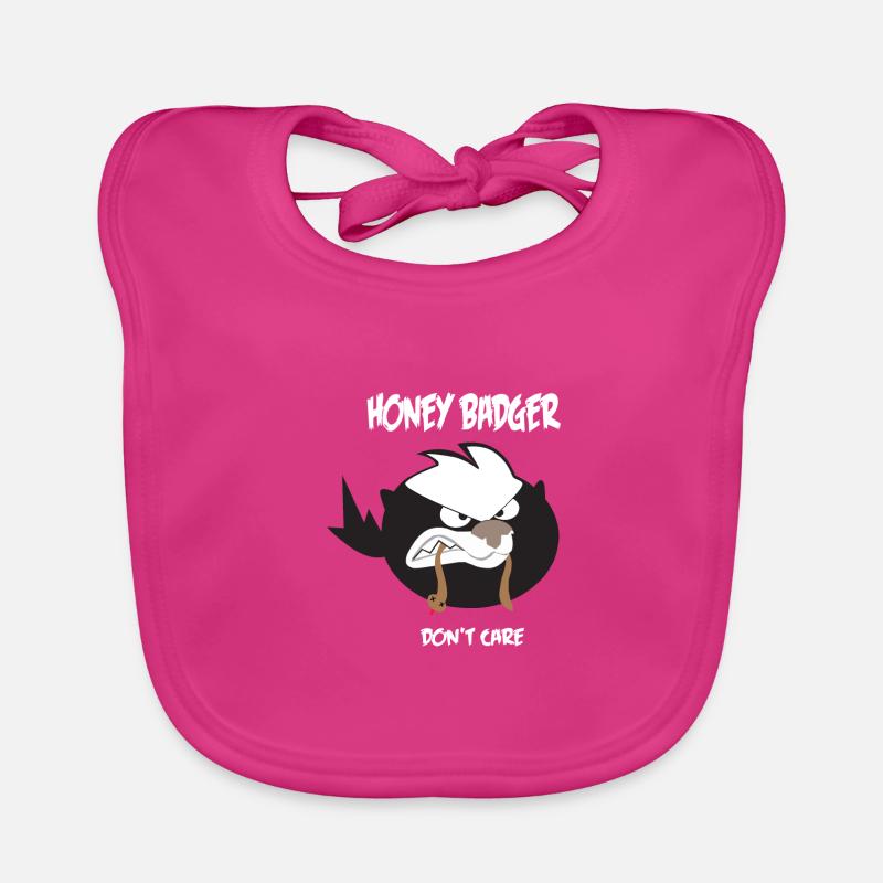 honey badger Baby Bio-Lätzchen