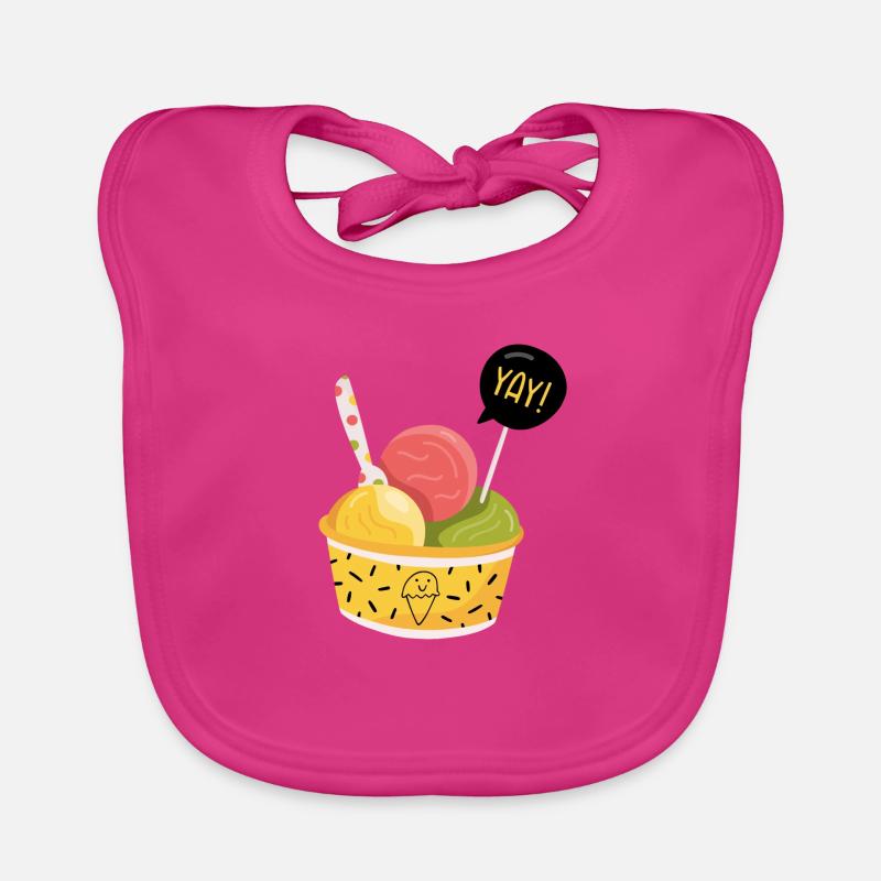 Eis Baby Bio-Lätzchen