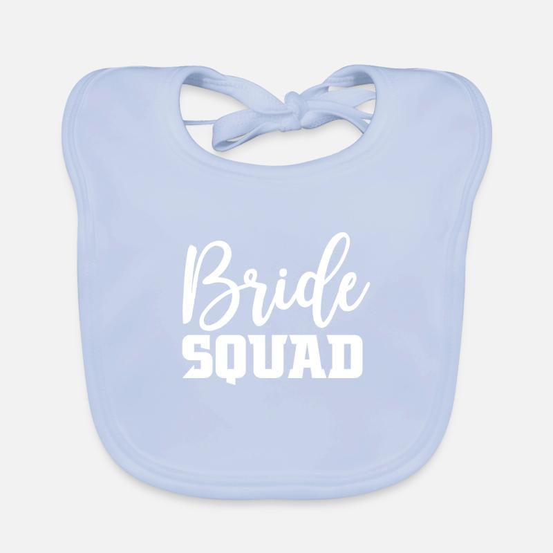 Bride Squad Geschenk Baby Bio-Lätzchen