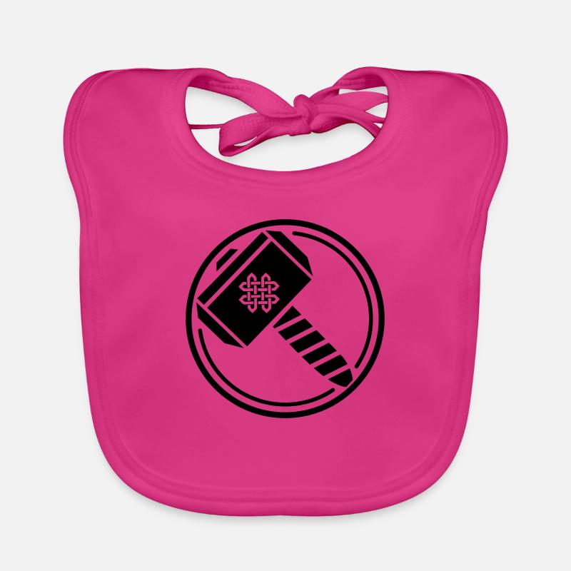 dio martello Bavaglino ecologico per neonato