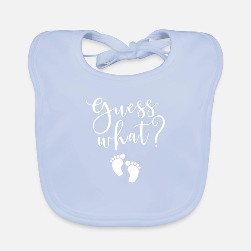 Devinez quel cadeau de grossesse Bavoir bio Bébé