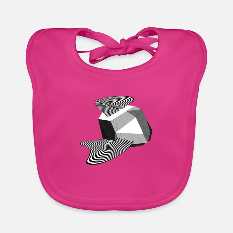 Sharp Curves Organic Baby Bibs