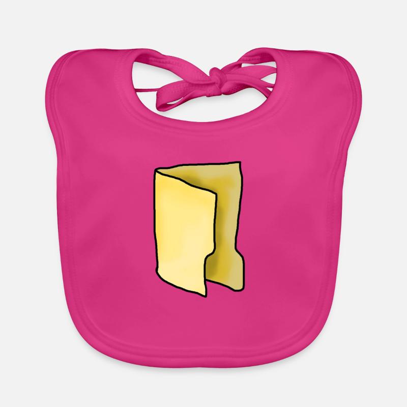 dossier - Bavoir bio Bébé - fuchsia