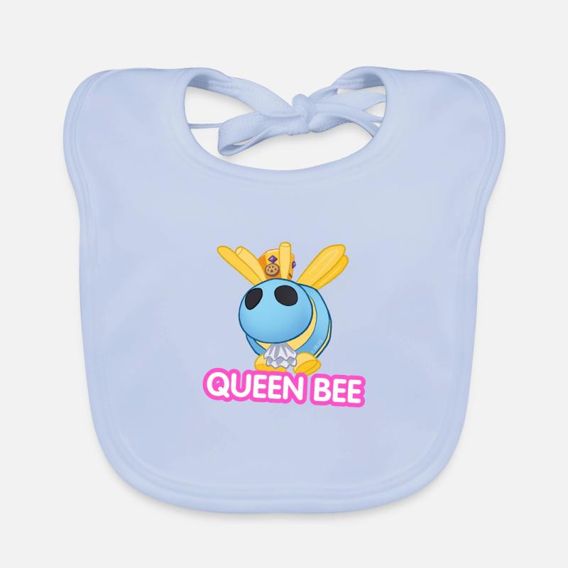 Queen Bee Cartoon Organic Baby Bibs