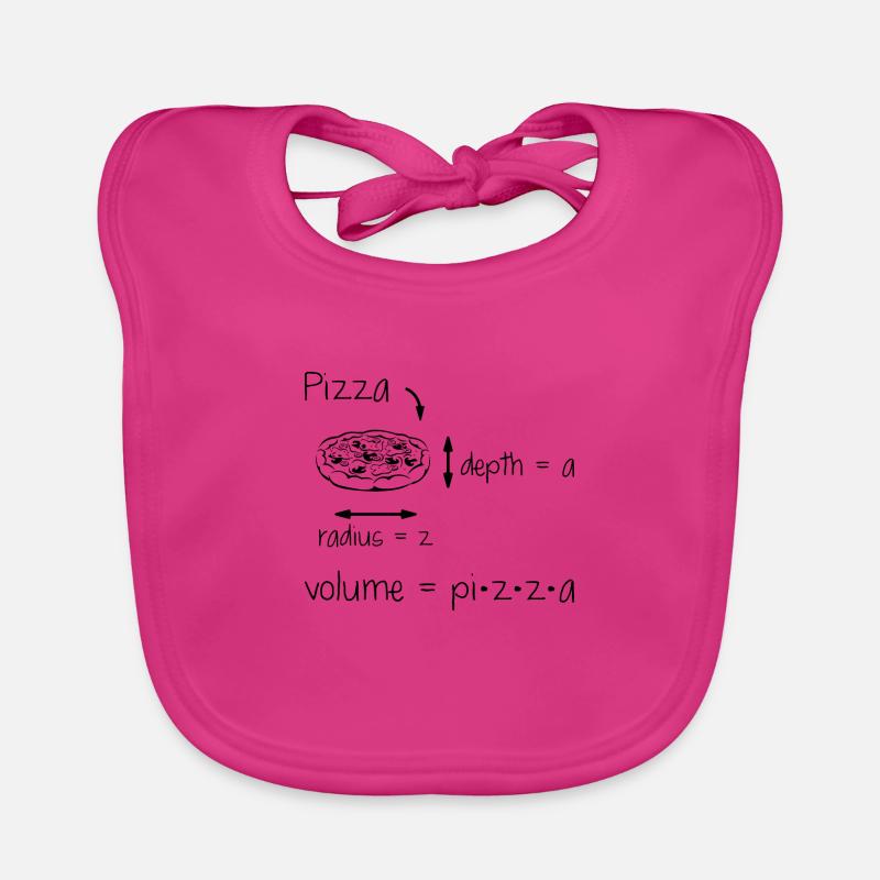 Pizza école professeur étudiant Bavoir bio Bébé