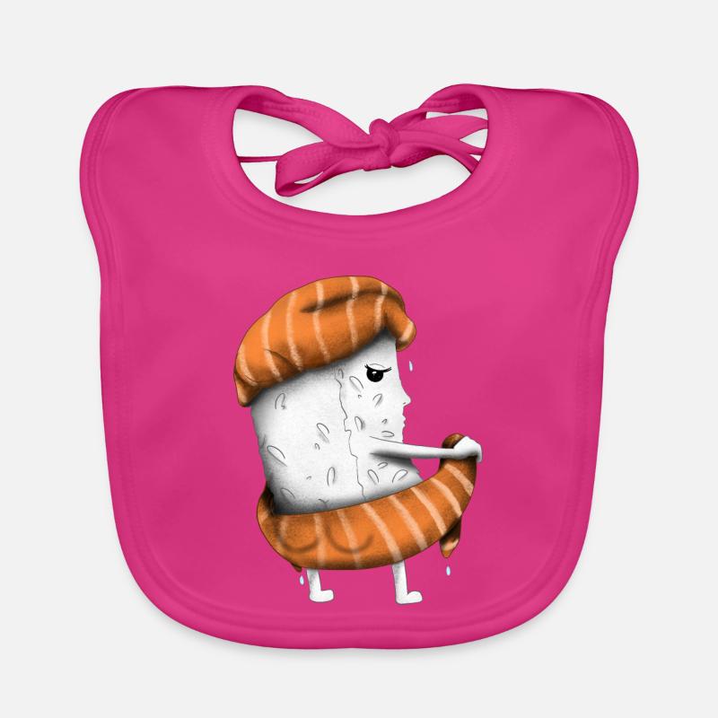 Serviette à sushi Bavoir bio Bébé