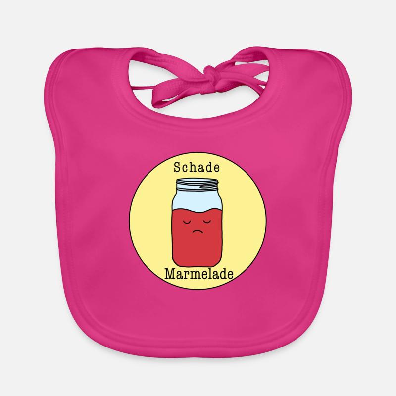 Schade Marmelade Baby Bio-Lätzchen