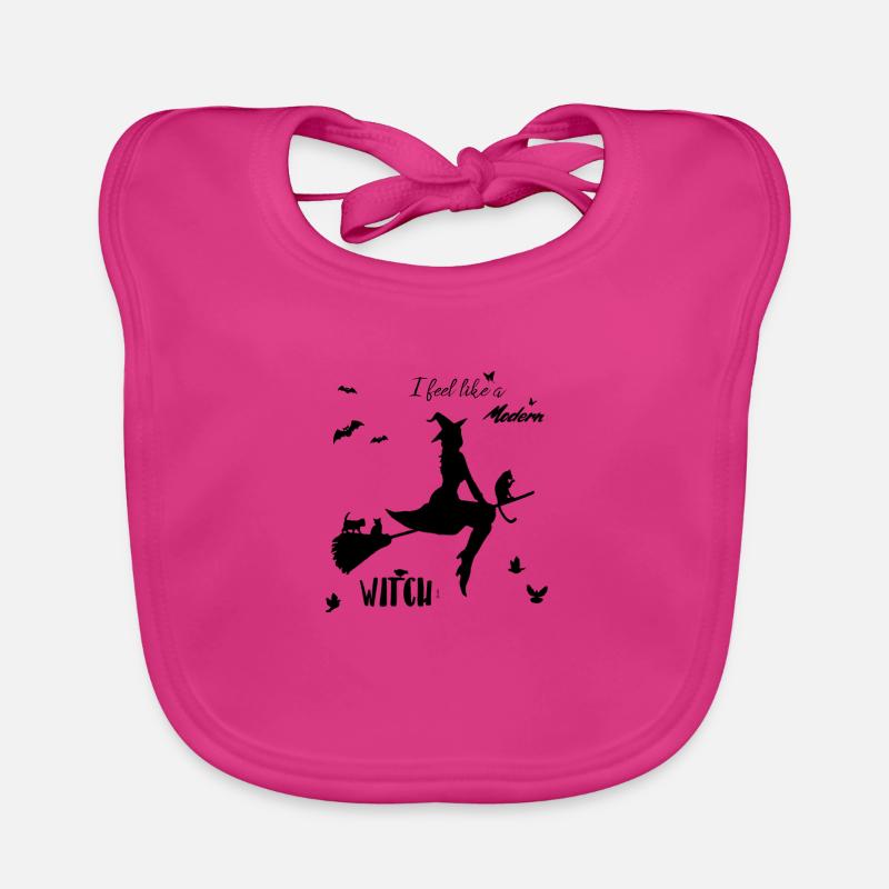I feel like a modern witch. Organic Baby Bibs