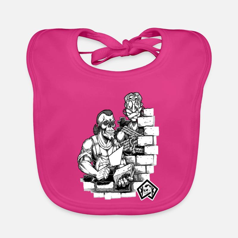 Bricklayer, master mason, craftsman Organic Baby Bibs