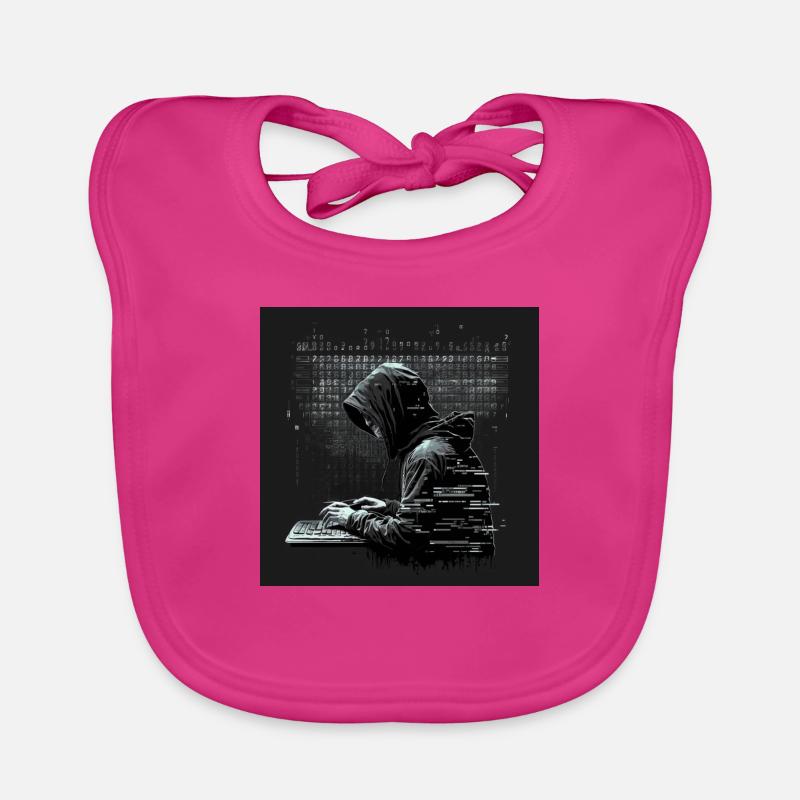 Pc Nutzer / Hacker / Gamer Baby Bio-Lätzchen