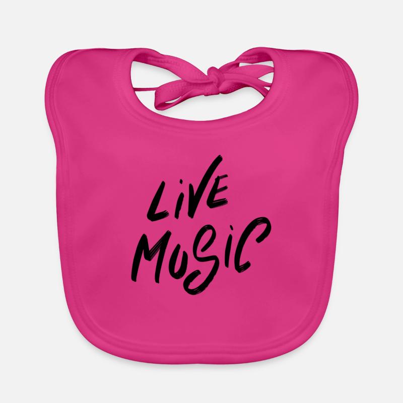 Live-Musik! Baby Bio-Lätzchen