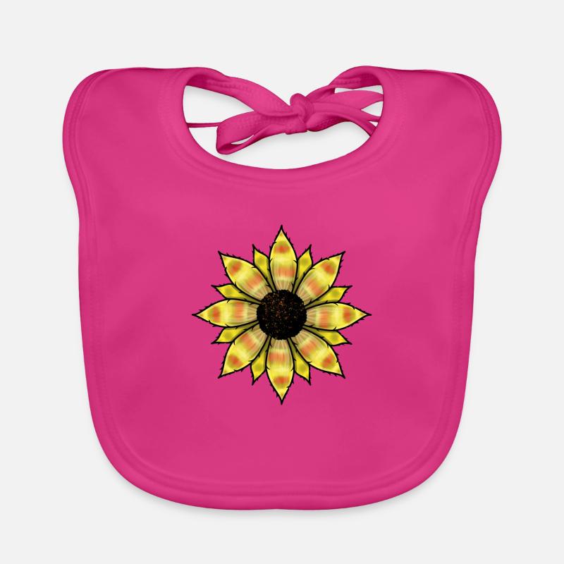 Sunflower Organic Baby Bibs