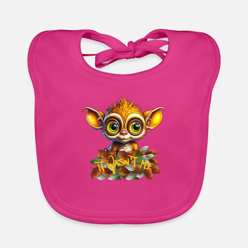 Ce n'était pas moi, un gremlin super mignon Bavoir bio Bébé