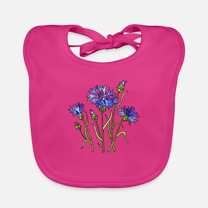 Flowers Organic Baby Bibs