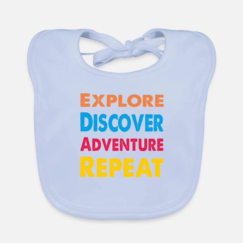 Solutions ErSa : Explorer, Découvrir, Aventure Bavoir bio Bébé