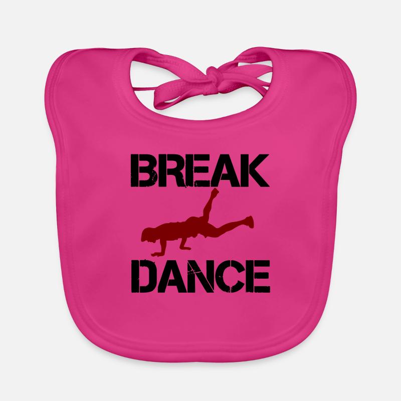 Breakdance (Breakdance) Bavoir bio Bébé