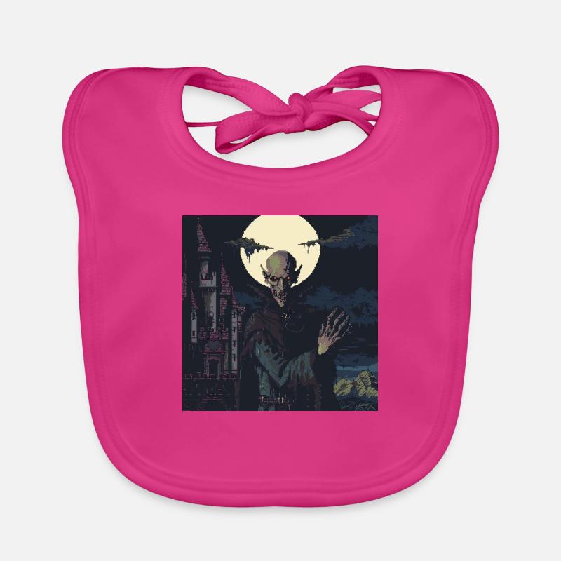 Nosferatu 16 bits Bavoir bio Bébé