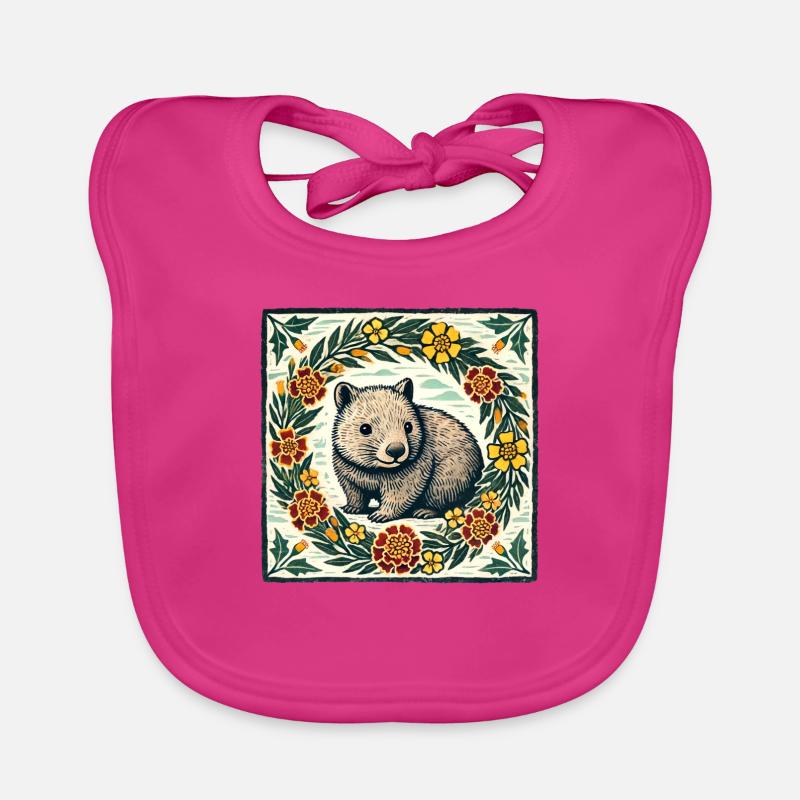 Wombat Baby Bio-Lätzchen