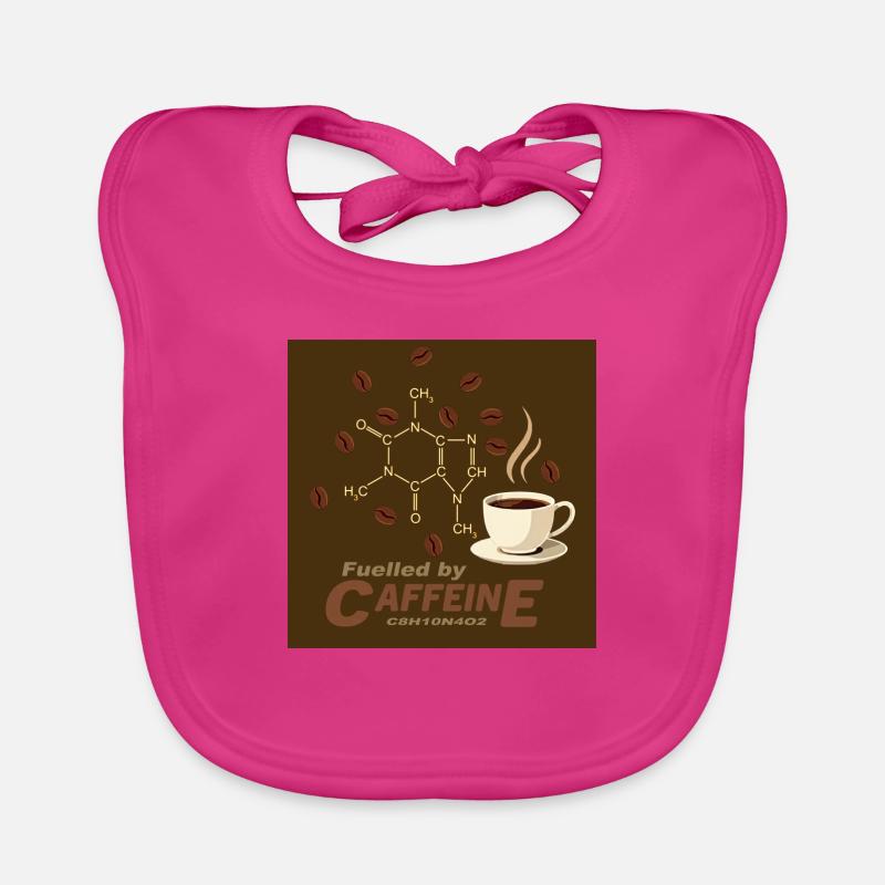 Fulled by caffiene Organic Baby Bibs