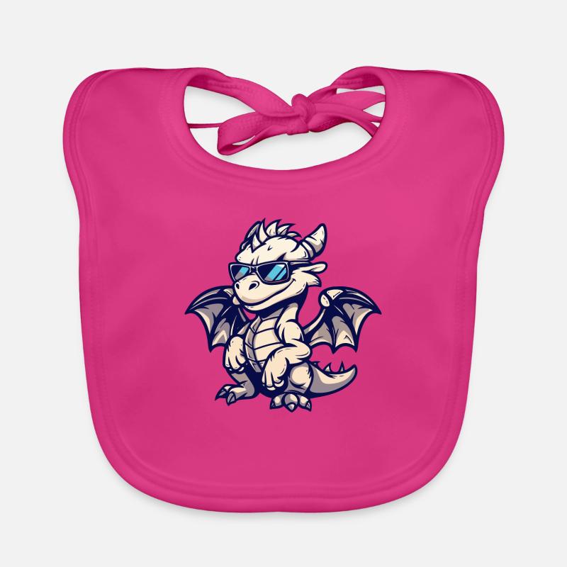 Drache Tier Baby Bio-Lätzchen