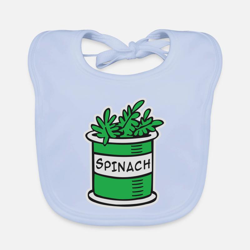 Spinach Organic Baby Bibs