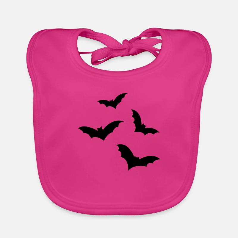 bats Organic Baby Bibs