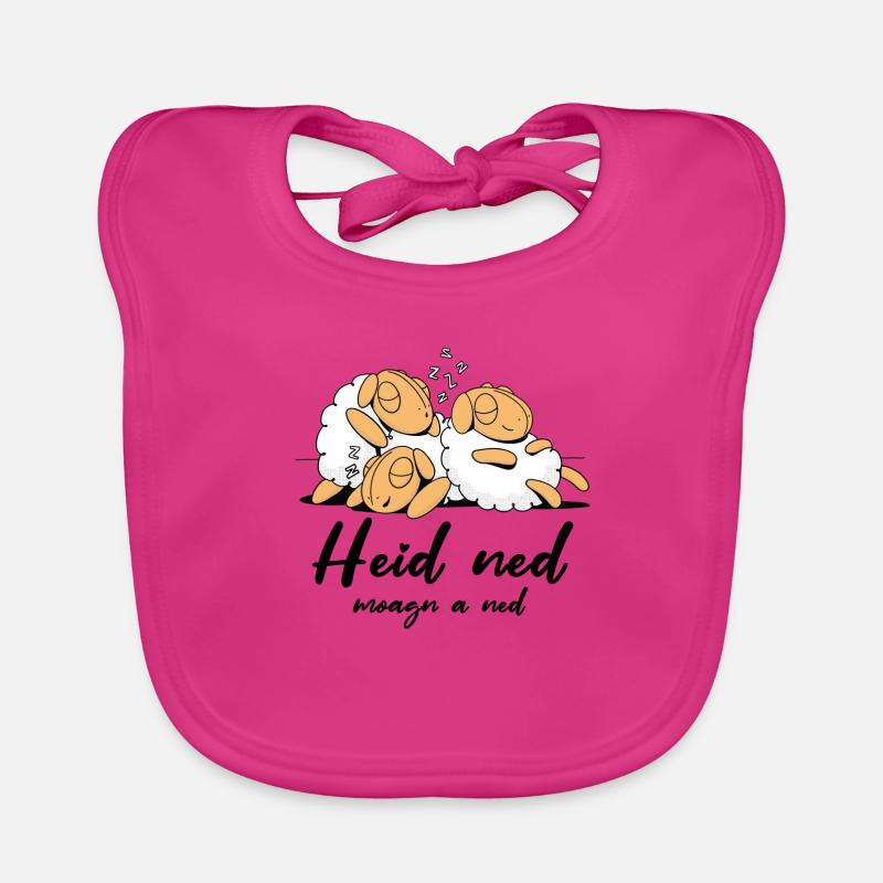 heid ned moang a ned Baby Bio-Lätzchen