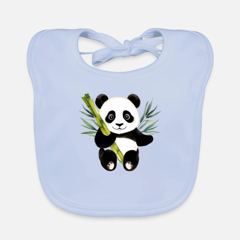 Baby Panda - pour les plus petits danseurs Bavoir bio Bébé