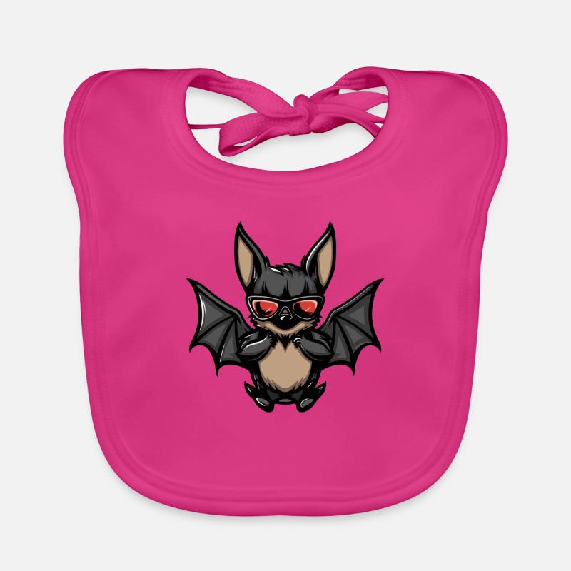 Fledermaus Tier Baby Bio-Lätzchen